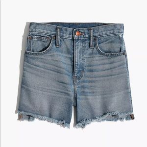 Madewell The Perfect Jean Short: Step-Hem Edition